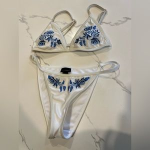 White PacSun bathing suit (bikini)